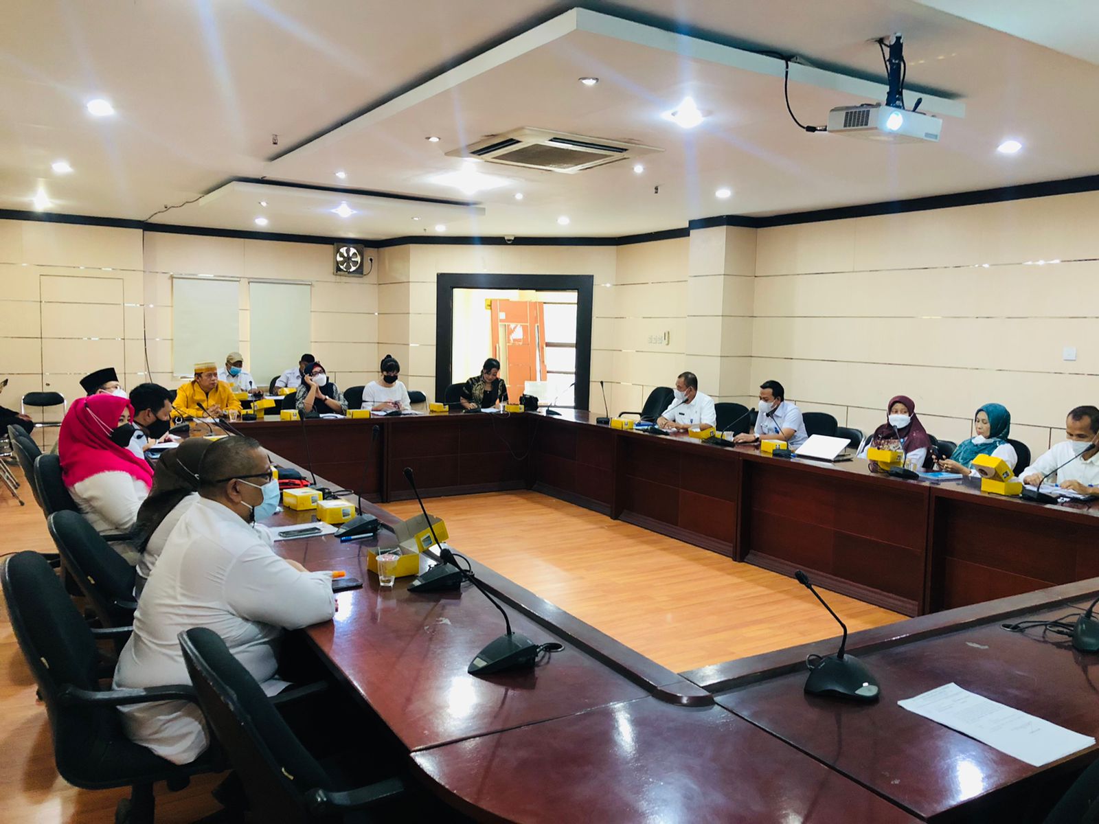 Pembahasan Hearing Raperda