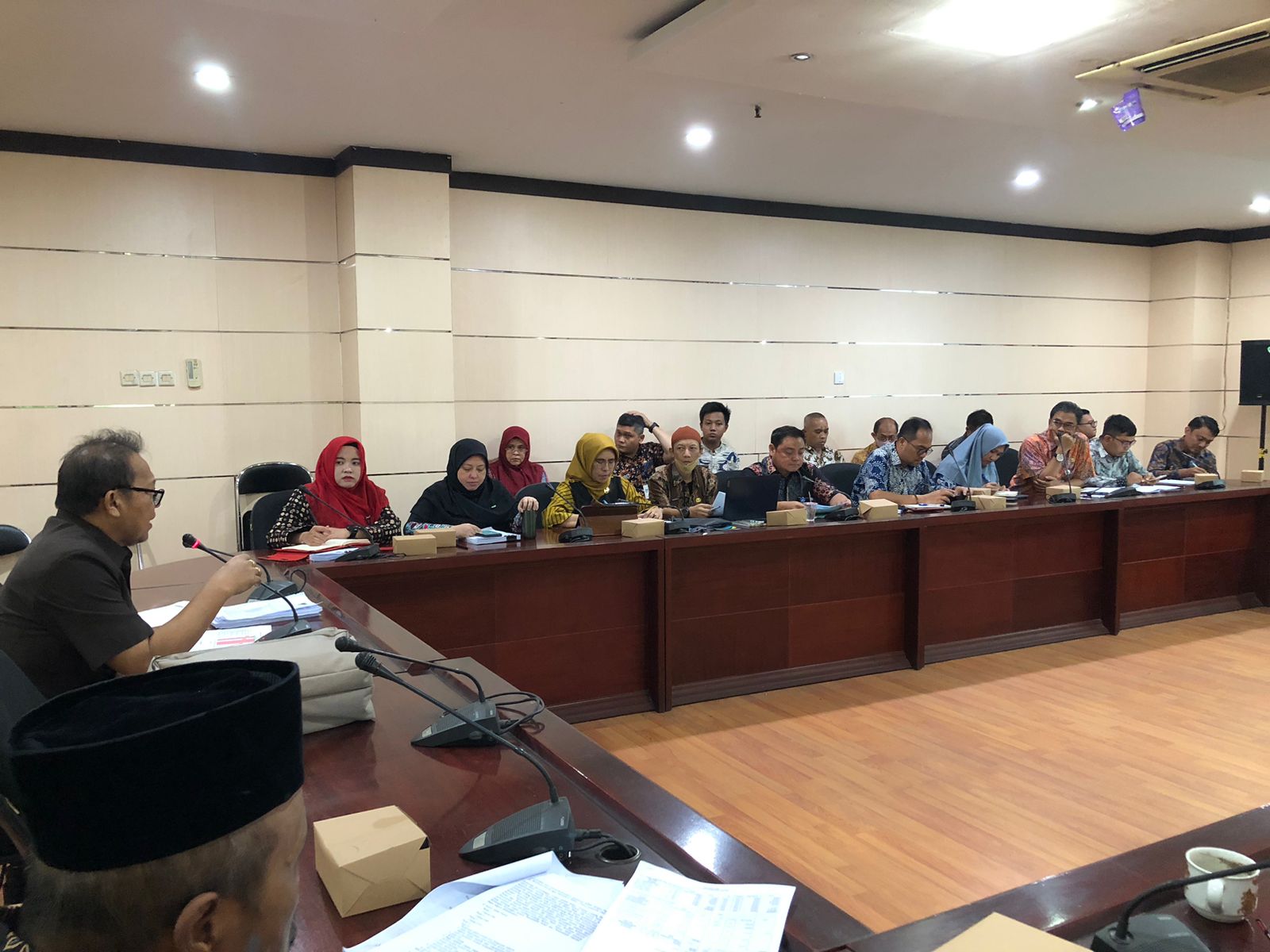 Hearing Pembahasan Raperda PDRD