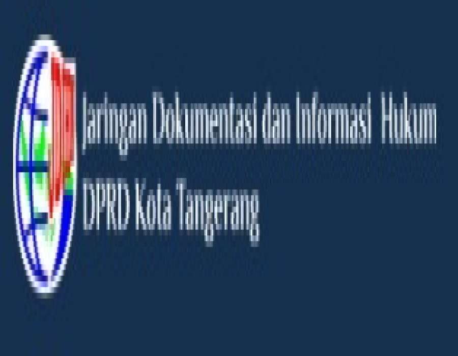 Web JDIH (Jaringan Dokumentasi dan Informasi Hukum) DPRD